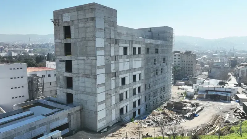 Eşrefpaşa Hastanesi’nin ek binasını yapan şirket konkordato ilan etti