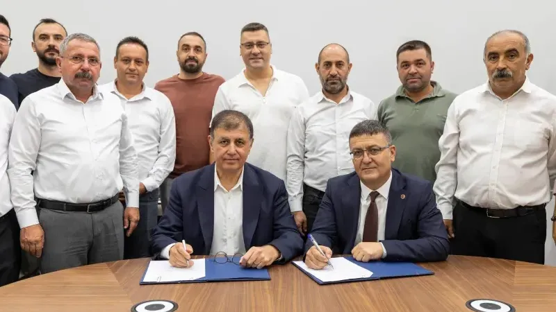 İZBETON ile Belediye-İş arasında TİS imzalandı: 750 çalışana müjde
