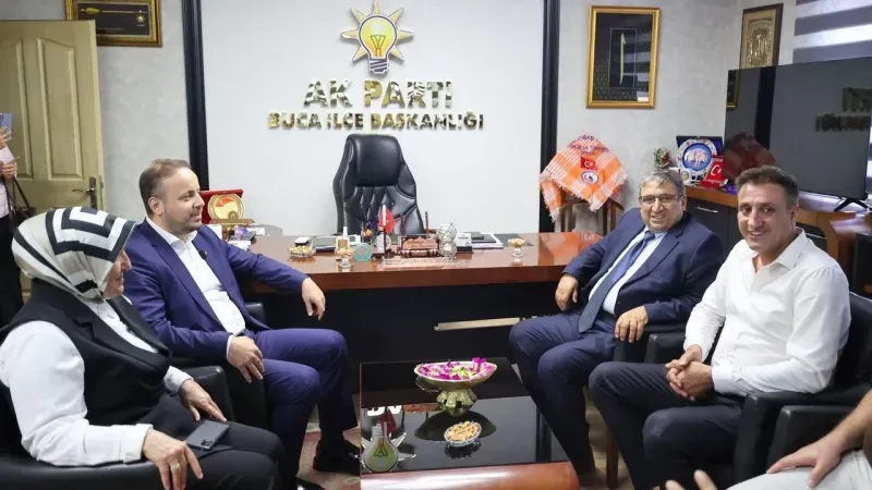 Buca Belediye Başkan Vekili Hüseyin Benzer’den AK Parti’ye dikkat çeken ziyaret!