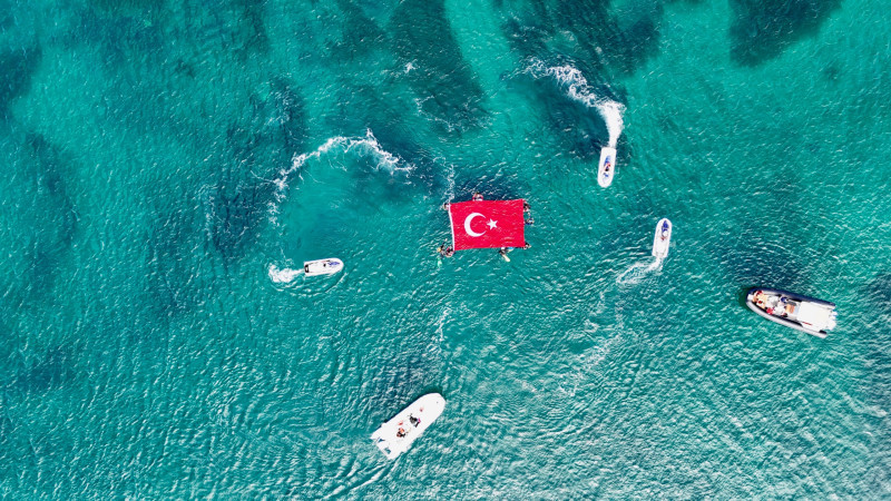 Seferihisar’da deniz ve sualtı buluşması yoğun ilgi gördü