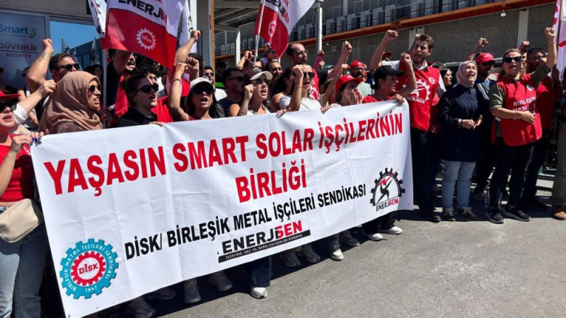 Smart Güneş Enerji’de sendika krizi: İşçiler üretimi durdurdu, şirket üretimi Anadolu’ya taşıyor