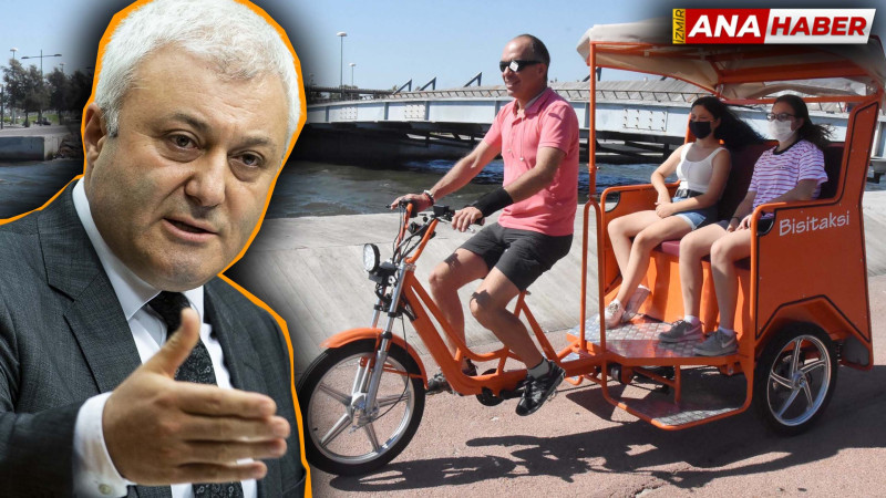 İzmir’de ‘bisiklet taksi’ tartışması: CHP’li Tuncay Özkan kararın geri çekilmesini istedi