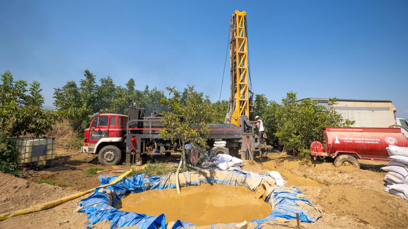 İZSU'dan Bayındır’a 5 yeni su kuyusu