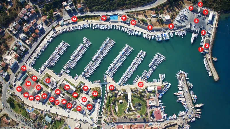 Teos Yat Limanı Projesi yeniden masada: Kapasite artışı gözden geçiriliyor