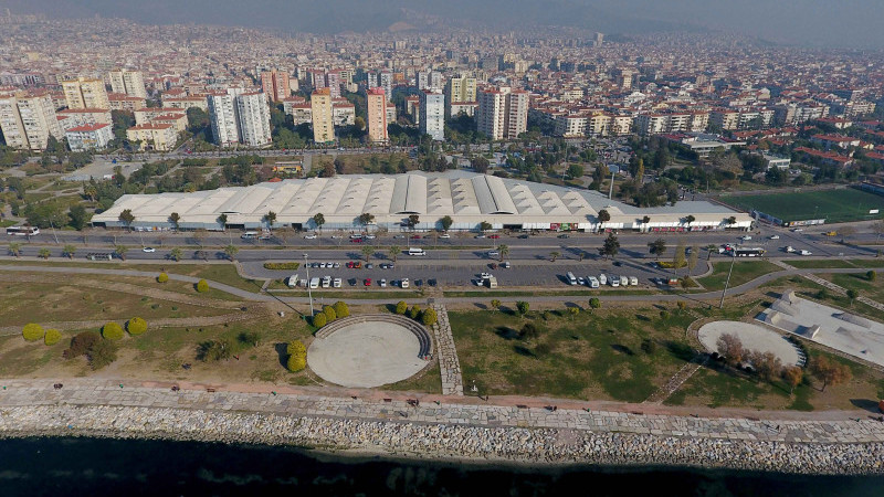 Bostanlı Pazaryeri, geçici olarak kapatıldı