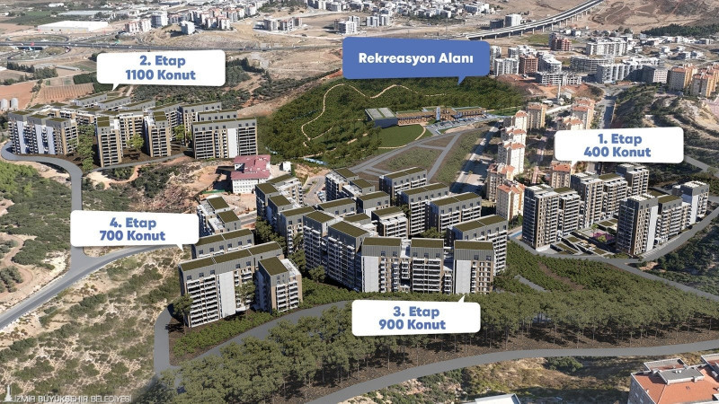 Egeşehir Menemen Konutları Projesi için ÇED olumlu kararı verildi