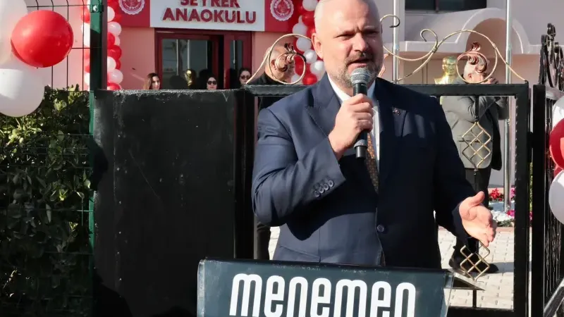 Menemen Belediyesi, Seyrek Anaokulu’nu hizmete açtı