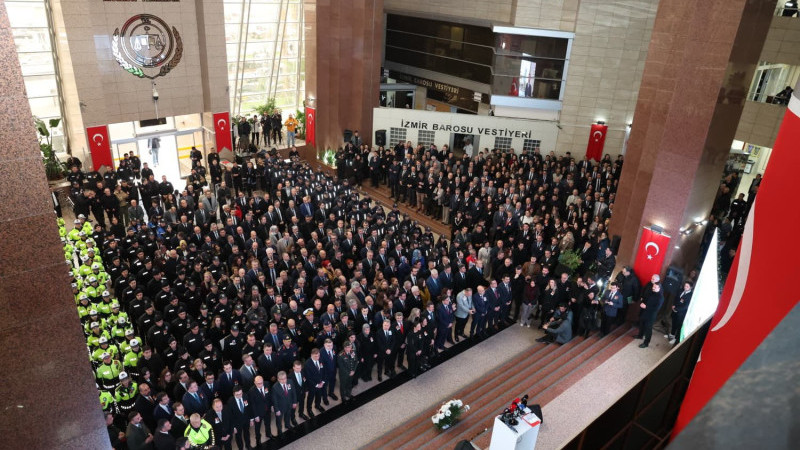 İzmir Adliyesi'ne yönelik terör saldırısının kahramanları unutulmadı
