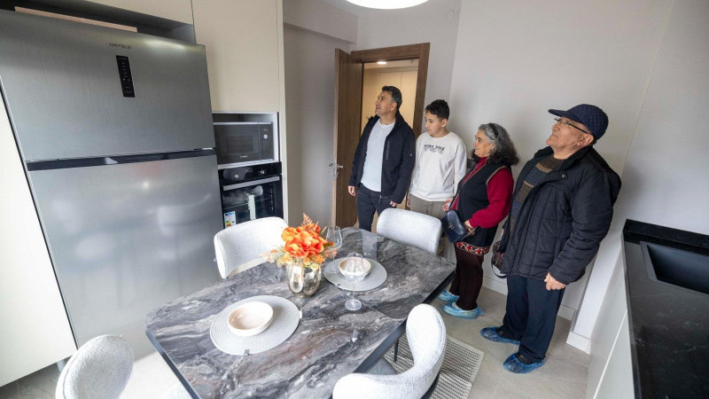 Örnekköy kentsel dönüşümünde 1603 bağımsız birim teslime hazır