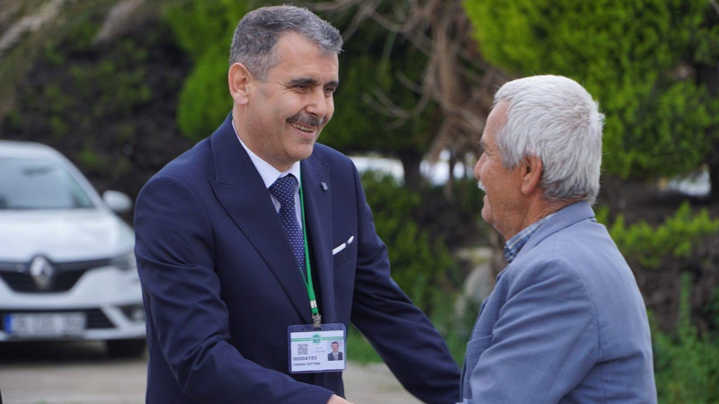 Tire Süt Kooperatifi’nde Öztürk güven tazeledi