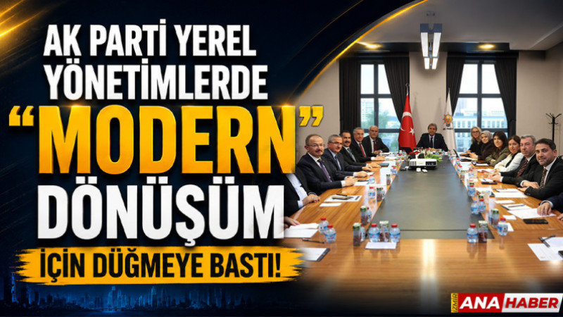 AK Parti Yerel Yönetimlerde 